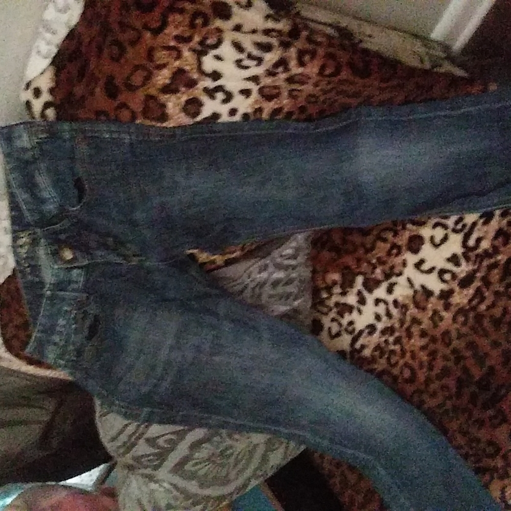 Express Boot enzyme Wash Jeans Size 0 Cotton Blend